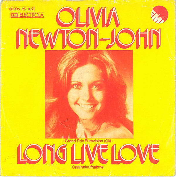 Olivia Newton-John : Long Live Love (7", Single)
