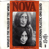 John Lennon / The Plastic Ono Band With Elephants Memory And Invisible Strings : Woman Is The Nigger Of The World (7", Single, Jac)