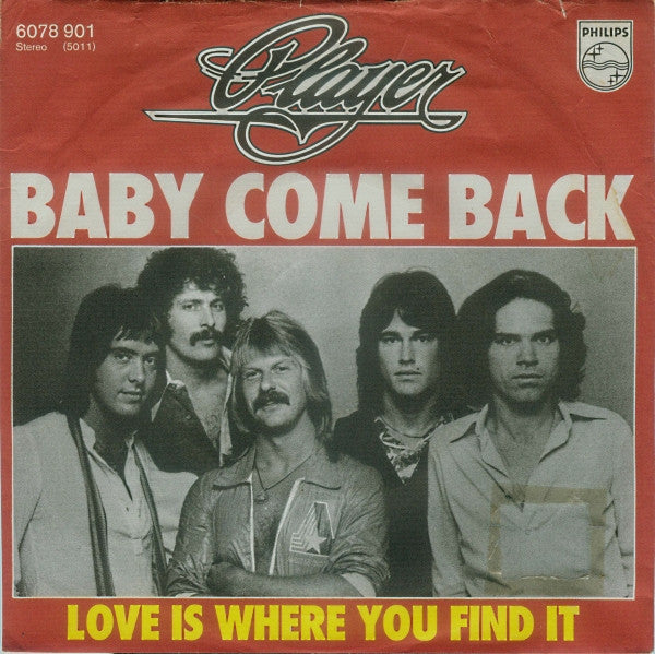 Player (4) : Baby Come Back (7", Single)