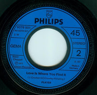 Player (4) : Baby Come Back (7", Single)