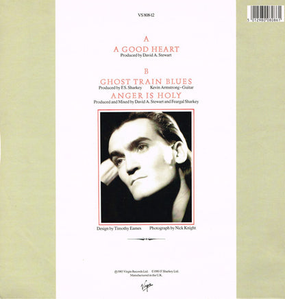 Feargal Sharkey : A Good Heart (12", Single)