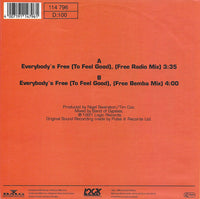 Rozalla : Everybody's Free (To Feel Good) (7", Single)