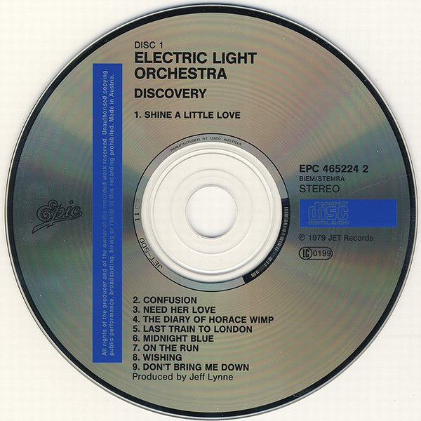 Electric Light Orchestra : Discovery + Time (CD, Album, RE + CD, Album, RE + Comp)