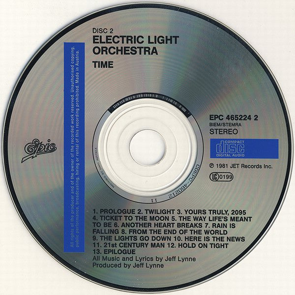 Electric Light Orchestra : Discovery + Time (CD, Album, RE + CD, Album, RE + Comp)