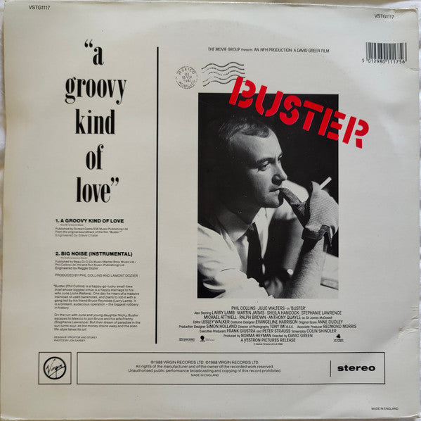 Phil Collins : A Groovy Kind Of Love (12", Single, Gat)
