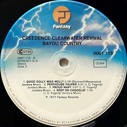 Creedence Clearwater Revival : Bayou Country (LP, Album, RE)