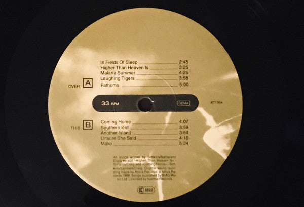 B·F·G : Fathoms (LP, Album, Gat)