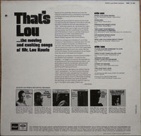 Lou Rawls : That's Lou (LP, Album)