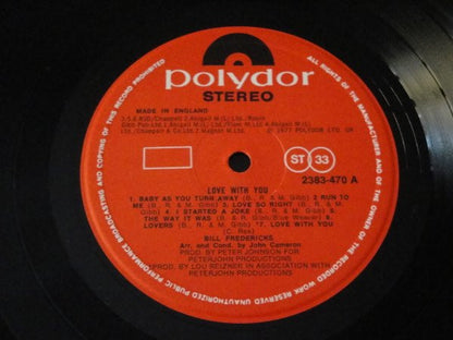 Bill Fredericks : Love With You (LP, Album)