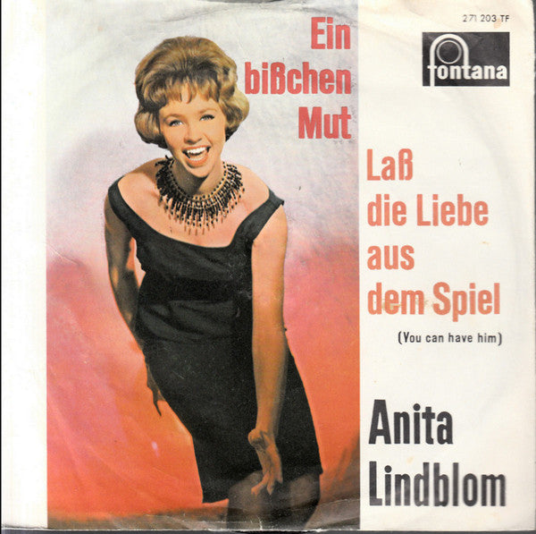 Anita Lindblom : Ein Bißchen Mut (7", Single, Mono)