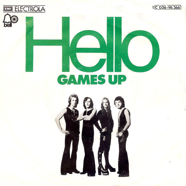 Hello : Games Up (7", Single)