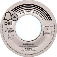 Hello : Games Up (7", Single)