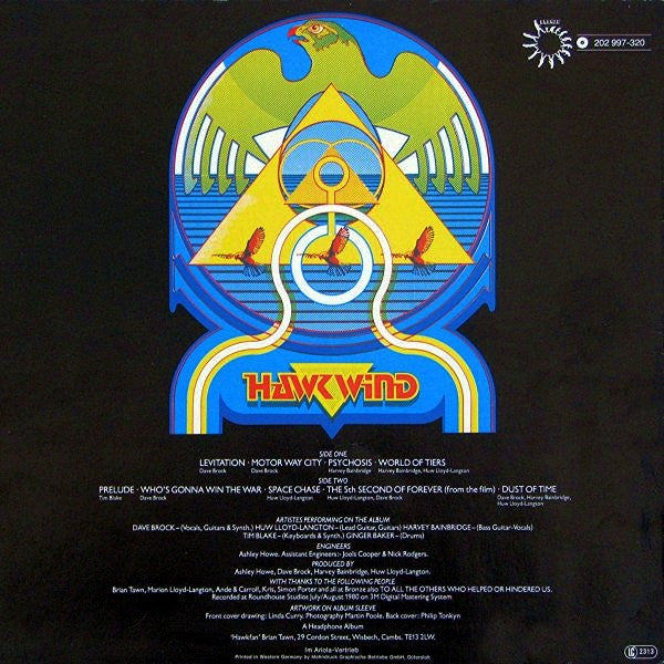 Hawkwind : Levitation (LP, Album)