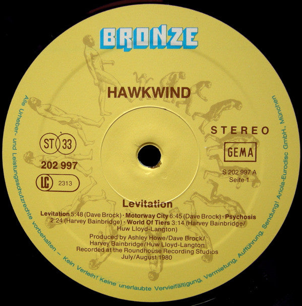 Hawkwind : Levitation (LP, Album)