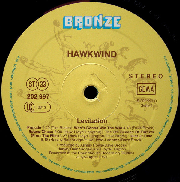 Hawkwind : Levitation (LP, Album)