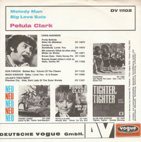 Petula Clark : Melody Man (7", Single)