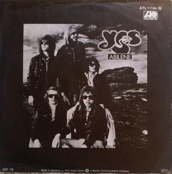 Yes : Don't Kill The Whale (7", Single)