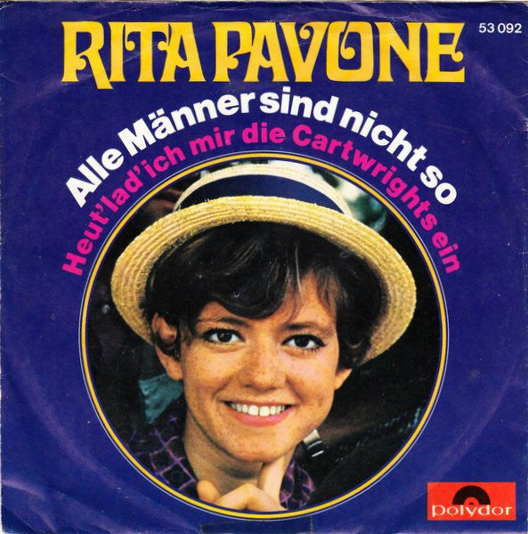 Rita Pavone : Alle Männer Sind Nicht So (7", Single)