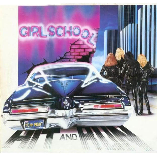 Girlschool : Hit And Run (LP, Album)
