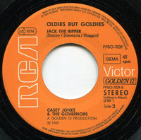 Casey Jones & The Governors : Don't Ha Ha / Jack The Ripper (7", Single, Ora)