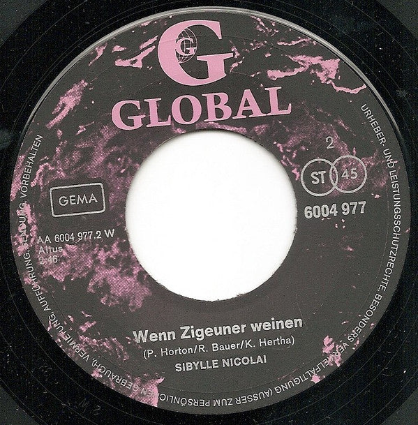 Sibylle Nicolai : Und Die Donau Zieht Zum Schwarzen Meer (7", Single)