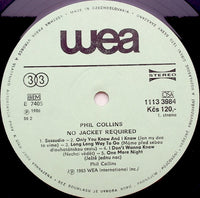 Phil Collins : No Jacket Required (LP, Album)