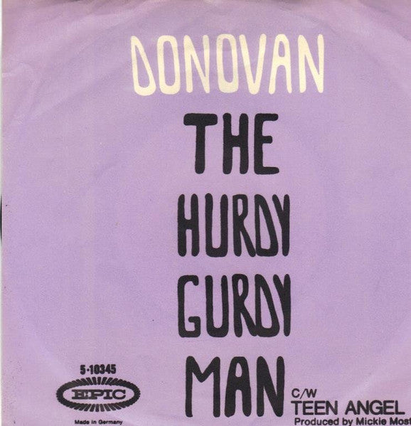 Donovan : The Hurdy Gurdy Man (7", Single, Lil)