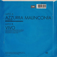 Toto Cutugno : Azzurra Malinconia (7")