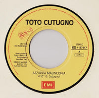 Toto Cutugno : Azzurra Malinconia (7")
