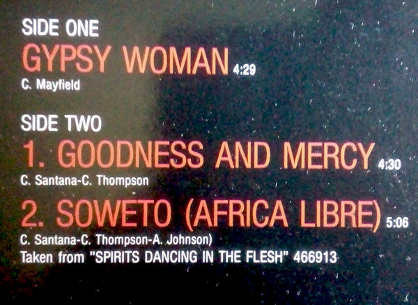 Santana : Gypsy Woman (12")