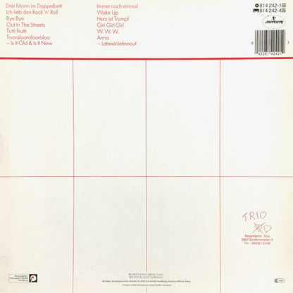 Trio : Bye Bye (LP, Album, 2nd)