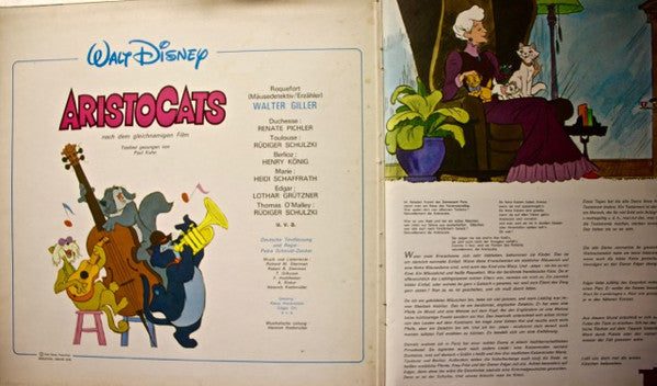 Petra Schmidt-Decker : Walt Disney - Aristocats (LP)