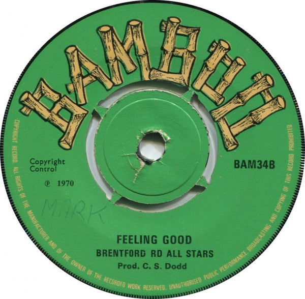 Brentford Rd All Stars* / The Destroyers (7) : Version 2 / Spirit Down Here Below (7", Single)