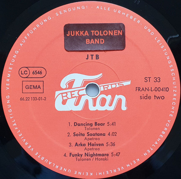 JTB* : JTB (LP, Album, Gat)