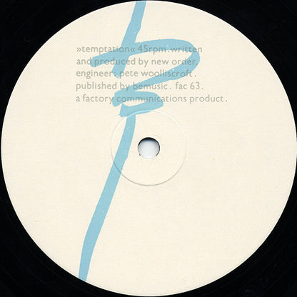 New Order : Temptation (12", Single, RP)