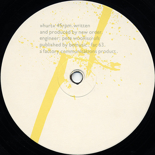 New Order : Temptation (12", Single, RP)