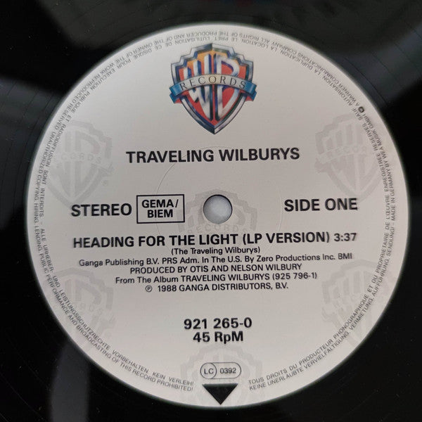 Traveling Wilburys : Heading For The Light (12", Single)