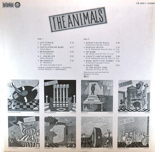 The Animals : The Animals (LP, Comp)