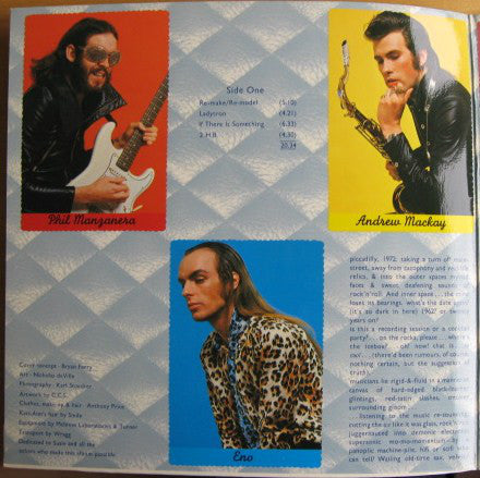 Roxy Music : Roxy Music (LP, Album, RP)