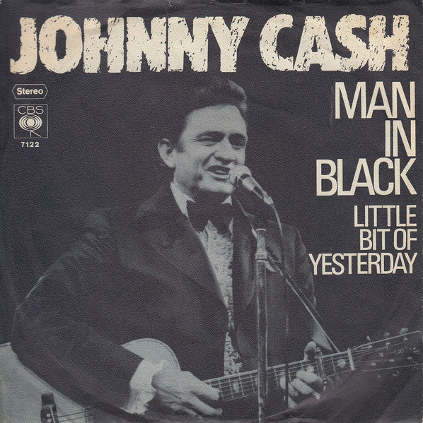 Johnny Cash : Man In Black (7", Single)