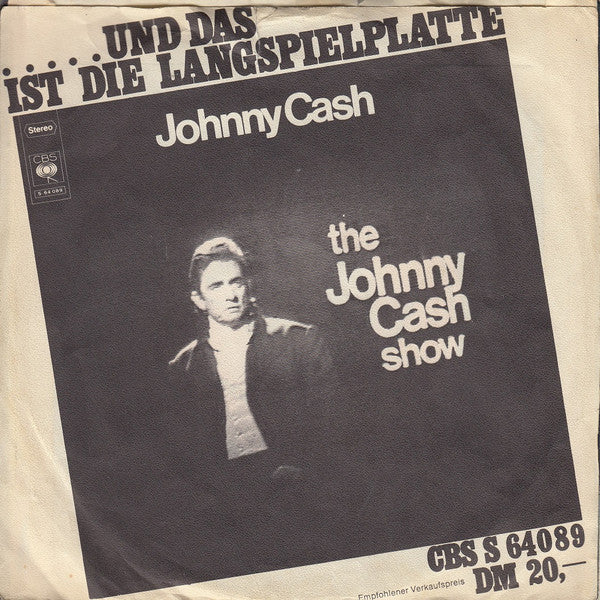 Johnny Cash : Man In Black (7", Single)
