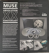 Muse : Absolution (XX Anniversary) (2xLP, Album, RM, Sil + 12", Cle + CD, Album, RM + )
