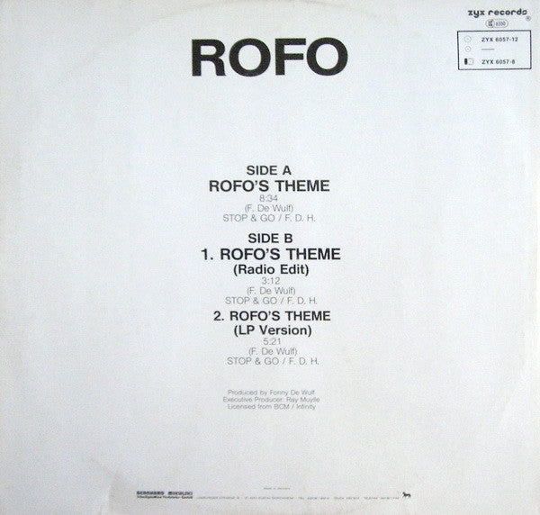 Rofo : Rofo's Theme (12")