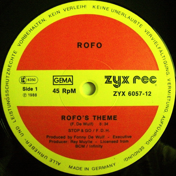Rofo : Rofo's Theme (12")