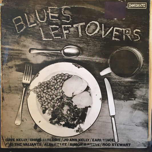 Various : Blues Leftovers (LP, Comp, Mono)