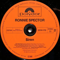 Ronnie Spector : Siren (LP, Album)