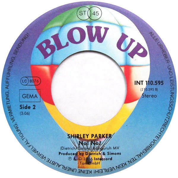 Shirley Parker : Lover For A Minute (7", Single)