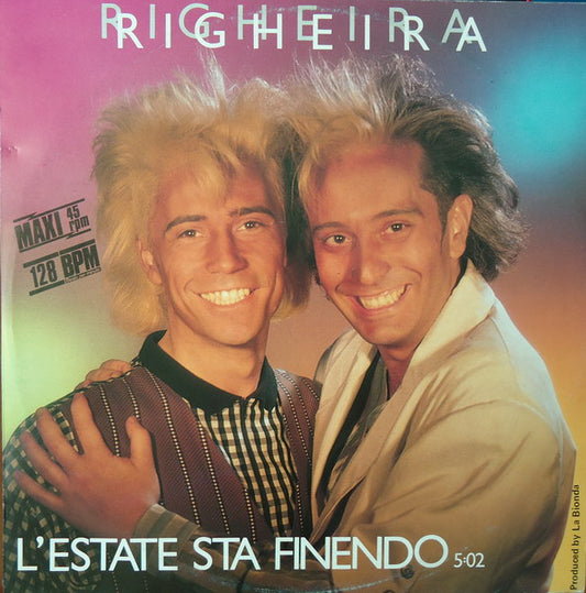 Righeira : L'Estate Sta Finendo (12", Maxi, Ora)
