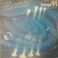 Boney M. : Ten Thousand Lightyears (LP, Album, Whi)