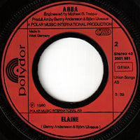ABBA : The Winner Takes It All / Elaine (7", Single)